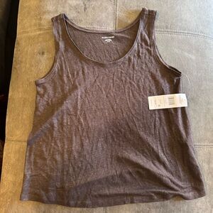 NWT Eileen Fisher Brown Tank Top size XS